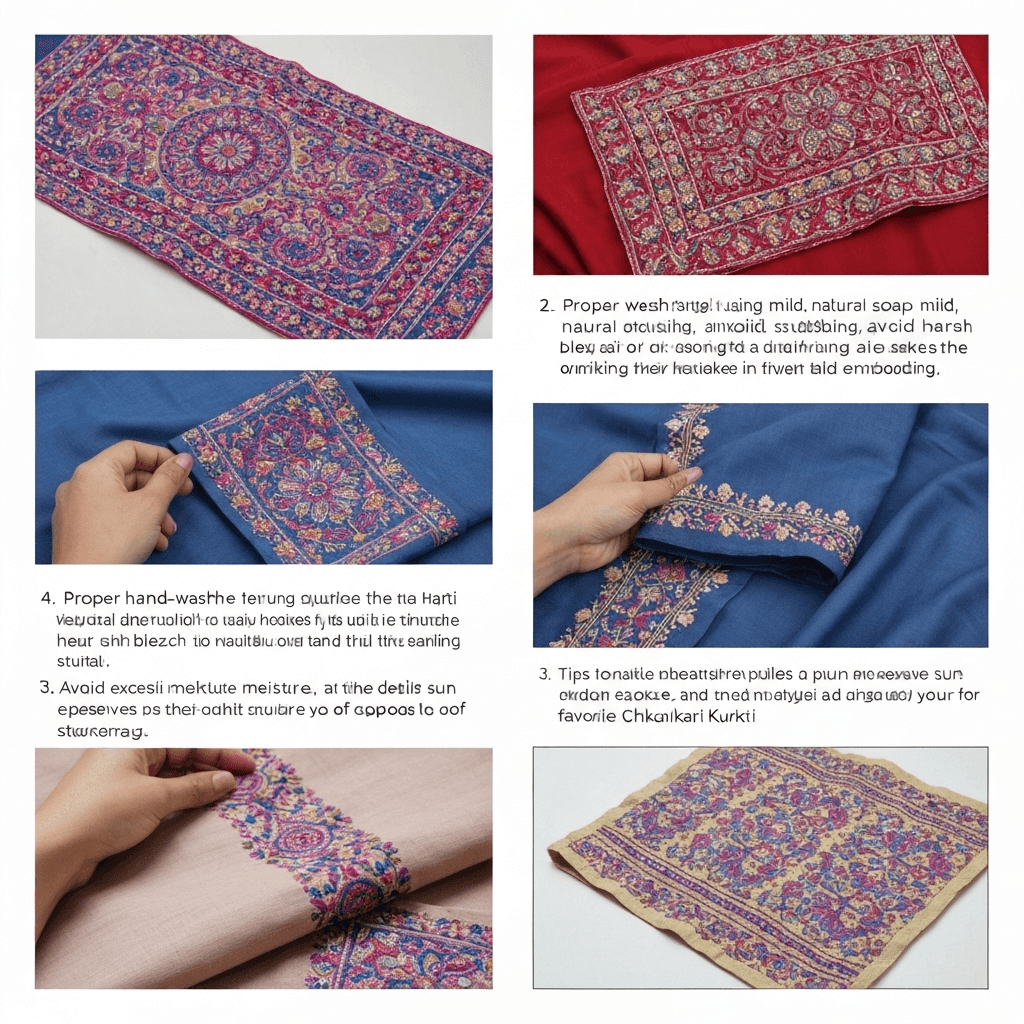 Caring Tips for Chikankari Kurtis